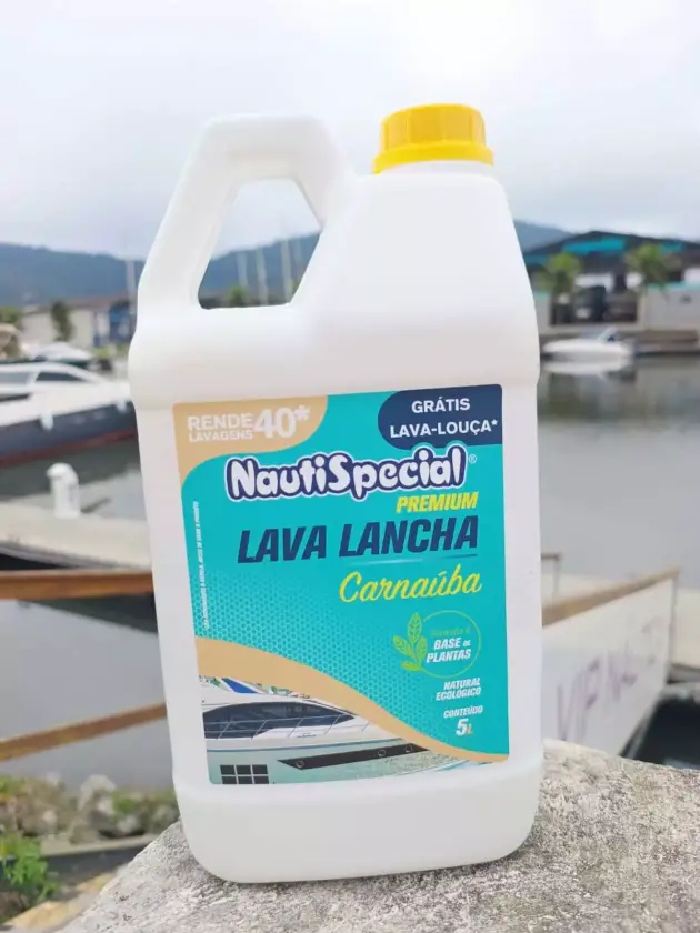 Lava Lancha com Cera 5L – Rende 40 Lavagens